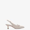 Tamaris Escarpins A Bride En Cuir - Beige | Pompes