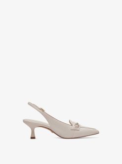 Tamaris Escarpins A Bride En Cuir - Beige | Pompes