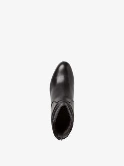 Tamaris Bottine En Cuir - Noir | Bottines