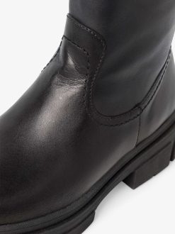 Tamaris Bottes En Cuir - Noir | Bottes