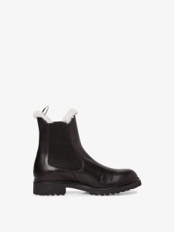 Tamaris Bottine Chelsea En Cuir - Noir | Bottines