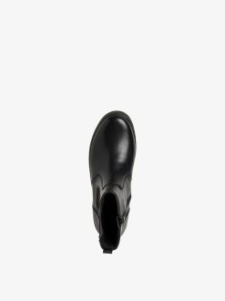 Tamaris Bottine En Cuir - Noir | Bottines