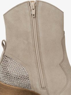 Tamaris Bottine En Cuir - Marron | Bottines