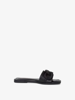 Tamaris Mule En Cuir - Noir | Mules