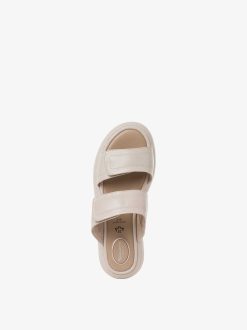 Tamaris Mule En Cuir - Blanc | Mules