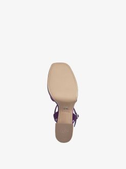 Tamaris Sandale A Talon - Violet | Des Sandales