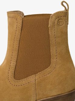 Tamaris Bottine En Cuir - Marron | Bottines