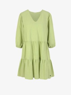 Tamaris Robe - Vert | Robes Et Jupes