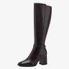 Tamaris Bottes En Cuir - Marron | Bottes