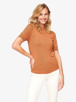 Tamaris T-Shirt - Marron | Chemises Et Hauts