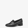 Tamaris Trotteur En Cuir - Noir | Chaussures Basses Et Pantoufles