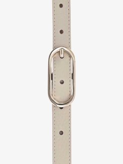 Tamaris Ceinture En Cuir - Beige | Ceintures