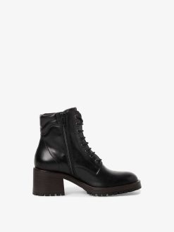 Tamaris Bottine En Cuir - Noir | Bottines