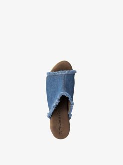 Tamaris Mule - Bleu | Mules