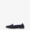 Tamaris Babouche En Cuir - Bleu | Chaussures Basses Et Pantoufles