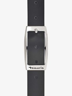 Tamaris Ceinture En Cuir - Noir | Ceintures