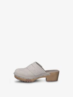 Tamaris Mule En Cuir - Marron | Mules