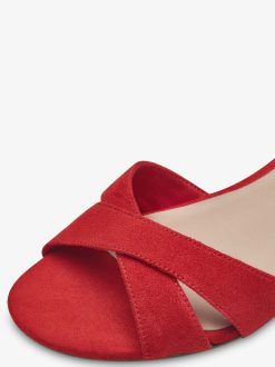 Tamaris Sandale A Talon - Rouge | Des Sandales