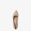 Tamaris Escarpins En Cuir - Beige | Pompes