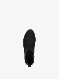 Tamaris Bottine Chelsea En Cuir - Noir | Bottines