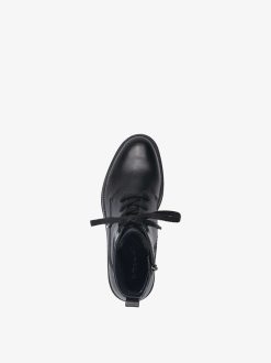 Tamaris Bottine En Cuir - Noir | Bottines