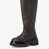 Tamaris Bottes En Cuir - Vert | Bottes