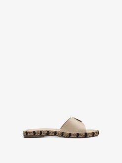 Tamaris Mule En Cuir - Beige | Mules