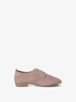 Tamaris Chaussures Basses En Cuir - Beige | Chaussures Basses Et Pantoufles