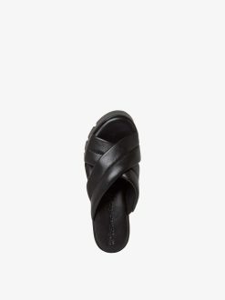 Tamaris Mule En Cuir - Noir | Mules