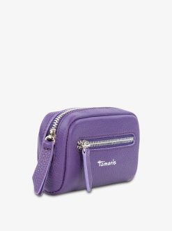 Tamaris Etui A Cles En Cuir - Violet | Sacs Et Sacs A Dos