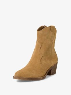 Tamaris Bottine En Cuir - Marron | Bottines