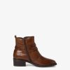 Tamaris Bottine En Cuir - Marron | Bottines