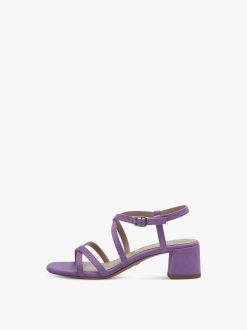 Tamaris Sandale A Talon - Violet | Des Sandales