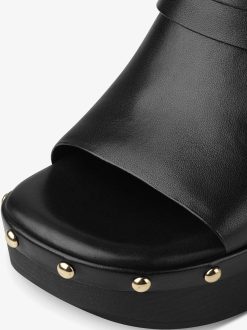 Tamaris Mule En Cuir - Noir | Mules