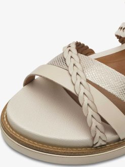 Tamaris Sandale A Talon - Beige | Des Sandales