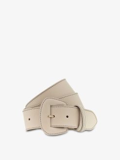 Tamaris Ceinture En Cuir - Beige | Ceintures