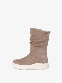 Tamaris Bottine En Cuir - Marron | Bottines