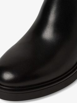 Tamaris Bottine Chelsea En Cuir - Noir | Bottines