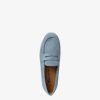 Tamaris Mocassin En Cuir - Bleu | Chaussures Basses Et Pantoufles