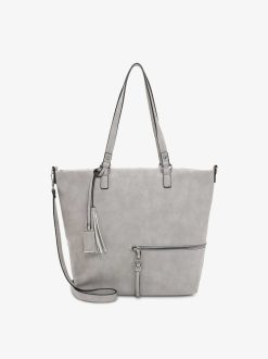 Tamaris Sac Shopping - Gris | Sacs Et Sacs A Dos