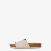 Tamaris Mule En Cuir - Beige | Mules