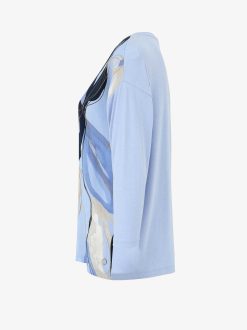 Tamaris Chemise A Manches Longues - Bleu | Chemises Et Hauts