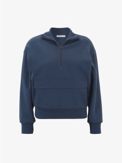 Tamaris Sweat-Shirt - Bleu | Sweats Et Sweats A Capuche