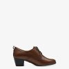 Tamaris Trotteur En Cuir - Marron | Chaussures Basses Et Pantoufles