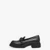 Tamaris Babouche En Cuir - Noir | Chaussures Basses Et Pantoufles