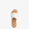 Tamaris Mule En Cuir - Blanc | Mules