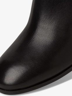 Tamaris Bottine Chelsea En Cuir - Noir | Bottines