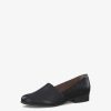 Tamaris Babouche En Cuir - Noir | Chaussures Basses Et Pantoufles