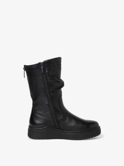 Tamaris Bottine En Cuir - Noir | Bottines