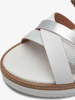 Tamaris Sandale A Talon - Blanc | Des Sandales